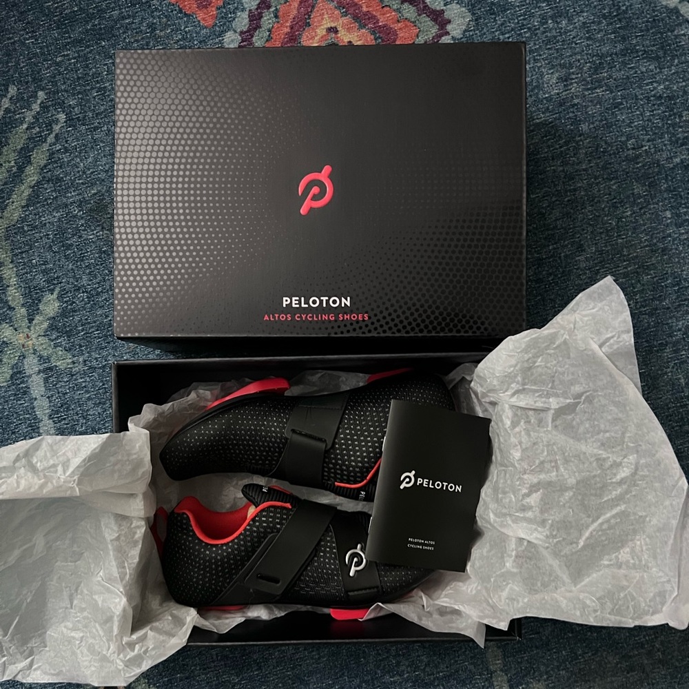 Peloton Altos clip-in shoes